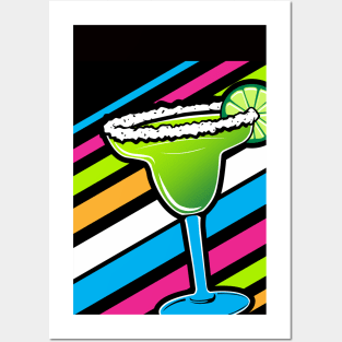 Neon Margarita Posters and Art